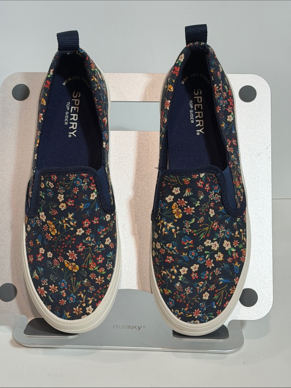 Sperry Crest Twin Gore Floral Slip-On Sneakers